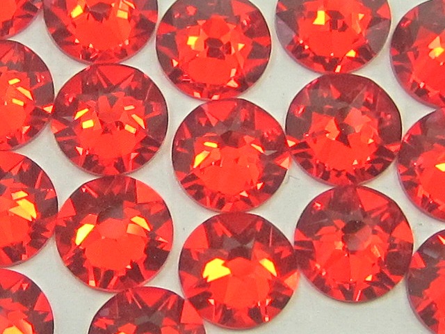 1 Gross 9ss LIGHT SIAM (viva) FLATBACK PRECIOSA Rhinestones